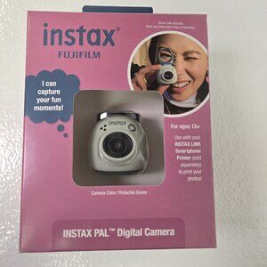 Fujifilm Instax Pal Digital Camera - Super Cute Pocket-Sized! Pistachio Green